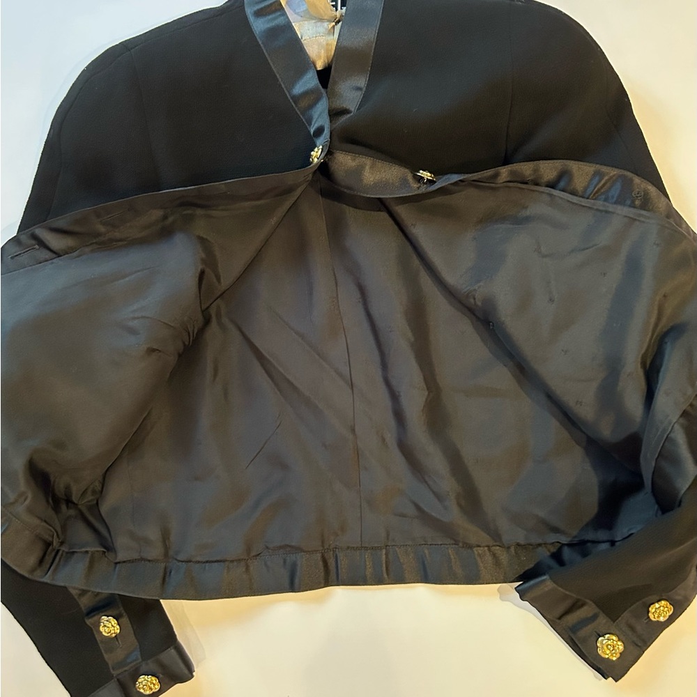 Rare Vintage Chanel Evening Suit New wo Tags - Picture 8 of 9